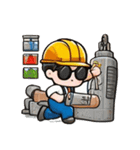 電力技師アディエン（個別スタンプ：15）