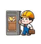 電力技師アディエン（個別スタンプ：23）