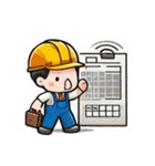 電力技師アディエン（個別スタンプ：24）