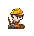 電力技師アディエン（個別スタンプ：34）