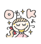 ずっと使える♡愛され女子［再販］（個別スタンプ：4）