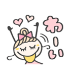 ずっと使える♡愛され女子［再販］（個別スタンプ：5）