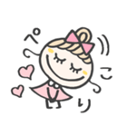 ずっと使える♡愛され女子［再販］（個別スタンプ：37）