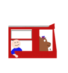 鉄道で働くクマ 【追加改訂版】（個別スタンプ：6）