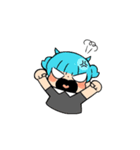 動くスタンプフリー（個別スタンプ：1）