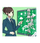 お天気♡お姉さん（個別スタンプ：6）