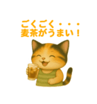 ちいさな旅猫 夏のキャンプ編 vol.3（個別スタンプ：6）