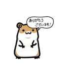 食べる！ハムスター！（個別スタンプ：1）