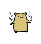 食べる！ハムスター！（個別スタンプ：3）