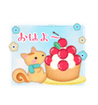 毎年使える♥年末年始＆お正月3 リス（個別スタンプ：19）