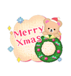年末年始とクリスマス♥ふんわりくまたん3（個別スタンプ：12）
