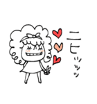 mottoのふわふわガール♡いろんな気持ち（個別スタンプ：11）
