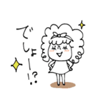 mottoのふわふわガール♡いろんな気持ち（個別スタンプ：16）