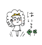 mottoのふわふわガール♡いろんな気持ち（個別スタンプ：21）