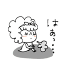 mottoのふわふわガール♡いろんな気持ち（個別スタンプ：30）
