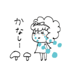 mottoのふわふわガール♡いろんな気持ち（個別スタンプ：31）