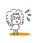 mottoのふわふわガール♡いろんな気持ち（個別スタンプ：32）