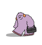 働くモケモケ（個別スタンプ：19）