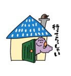 働くモケモケ（個別スタンプ：26）