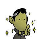 シュールハロウィン⭐︎English01（個別スタンプ：14）