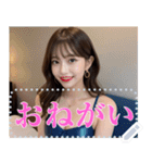 セクシー美人の水着メッセージ（個別スタンプ：9）