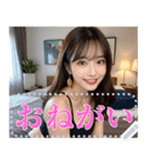 セクシー美人の水着メッセージ（個別スタンプ：12）