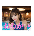 セクシー美人の水着メッセージ（個別スタンプ：14）