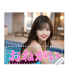 セクシー美人の水着メッセージ（個別スタンプ：24）