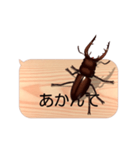 スマホの上のクワガタムシ6《関西弁》（個別スタンプ：19）