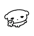 静かな子犬（個別スタンプ：4）