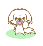 【犬屋】うちの子1番(ペキニーズ)①（個別スタンプ：24）