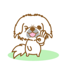 【犬屋】うちの子1番(ペキニーズ)①（個別スタンプ：32）
