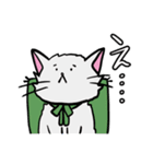 座布団を背中に担いだねこスタンプ♪（個別スタンプ：29）