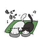 座布団を背中に担いだねこスタンプ♪（個別スタンプ：38）