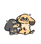 実家のあしのみじかいいぬ（個別スタンプ：9）