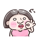 【 ブスでごめん♡ 】 ①（個別スタンプ：4）