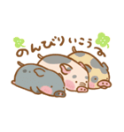 のびのびぶたさん（個別スタンプ：22）