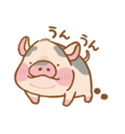 のびのびぶたさん（個別スタンプ：34）