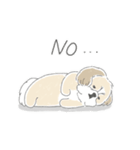 シーズーとのかわいい毎日（個別スタンプ：14）
