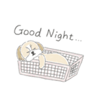 シーズーとのかわいい毎日（個別スタンプ：22）