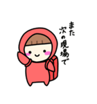 推し活ちゃん ～赤色シンプル編～（個別スタンプ：30）