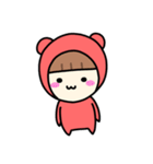 推し活ちゃん ～赤色シンプル編～（個別スタンプ：36）