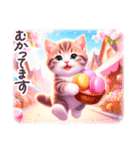 夏に毎日使える スイーツねこ 日常（個別スタンプ：31）