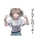 無計画系女子のドタバタ劇（個別スタンプ：36）