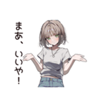 無計画系女子のドタバタ劇（個別スタンプ：40）