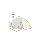 ねむゾウのゆるスタンプ（個別スタンプ：4）