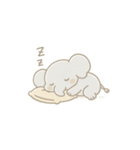 ねむゾウのゆるスタンプ（個別スタンプ：28）