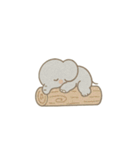 ねむゾウのゆるスタンプ（個別スタンプ：36）