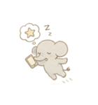 ねむゾウのゆるスタンプ（個別スタンプ：38）