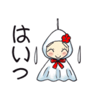ひま子ちゃん682 大人の雨女子スタンプ。（個別スタンプ：14）